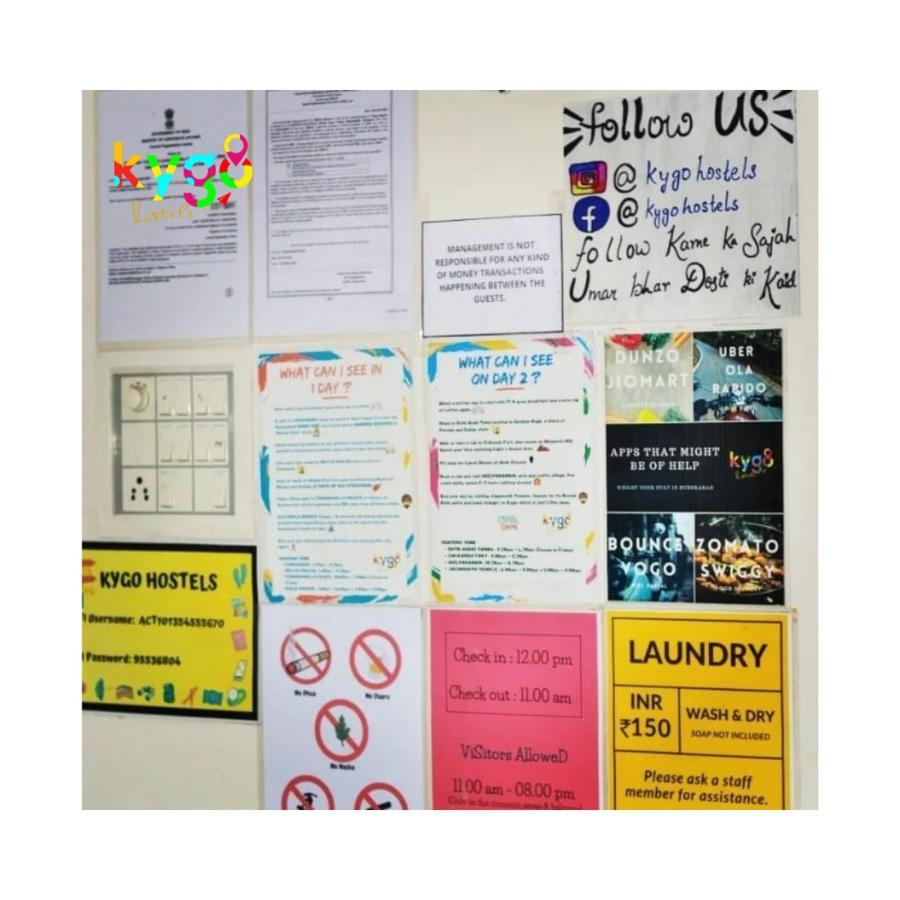 Kygo Hostels Hyderabad Eksteriør billede